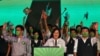 Presiden Taiwan Tsai Ing-wen berbicara pada kampanye pra-pemilu menjelang pemilihan walikota di Taipei, Taiwan, 12 November 2022. (Foto: REUTERS/Ann Wang)