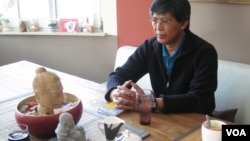 Kao Savuth was the son of a Lon Nol police officer who was forced abroad by war and found his way, among a small group of other Cambodians, to Austria. Photo by Theara Khoun, VOA Khmer. 
