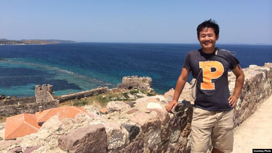Nhà nghiên cứu Xiyue Wang thuộc Đại học Princeton, ảnh chụp năm 2017