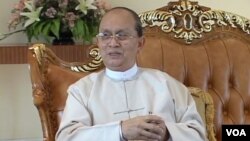 緬甸總統吳登盛(資料照片)