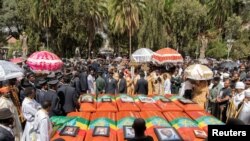 Lễ an táng các nạn nhân trong tai nạn máy bay của hãng hàng không Ethiopian Airlines.