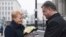 Президенти Даля Грибаускайте і Петро Порошенко у Києві 24 листопада.