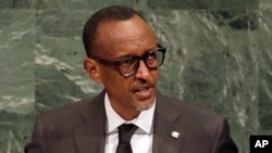 Le président Paul Kagame du Rwanda lors de son discours devant la 71e Assemblée générale des Nations unies, à New York, 20 septembre 2017.