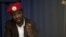 Ugandan politician Robert Kyagulanyi, better known as pop star Bobi Wine, gives a press conference, Sept. 6, 2018, in Washington, for the first time after being treated for beatings he allegedly received from security officers after his arrest last month in Uganda.
