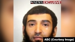 Sayfullo Saipov, el atacante de la ciclovía de Nueva York. Foto cortesía de ABC.