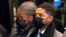 Actor Jussie Smollett, along with his mother, Janet, returns to the Leighton Criminal Courthouse,mDec. 9, 2021, in Chicago, after a jury reached a verdict in his trial. 