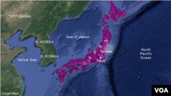 Gempa berkekuatan 6,6 SR menghantam pulau Hokkaido, Jepang utara Kamis (6/9) pagi (foto: ilustrasi). 