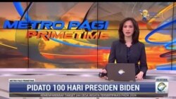 Laporan Langsung VOA untuk MetroTV: Pidato 100 Hari Presiden Biden