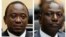 Combination picture shows Kenya's then-finance minister Uhuru Kenyatta and Kenya's former Higher Education Minister William Ruto at the International Criminal Court (ICC) in The Hague in these April 8, 2011 (L) and September 1, 2011 file photos. 