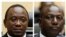 Combination picture shows Kenya's then-finance minister Uhuru Kenyatta and Kenya's former Higher Education Minister William Ruto at the International Criminal Court (ICC) in The Hague in these April 8, 2011 (L) and September 1, 2011 file photos. 
