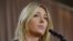 Maria Sharapova announces that she failed a drug test after the Australian Open, during a news conference in Los Angeles, March 7, 2016. (J. Kamin-Oncea/USA Today Sports)