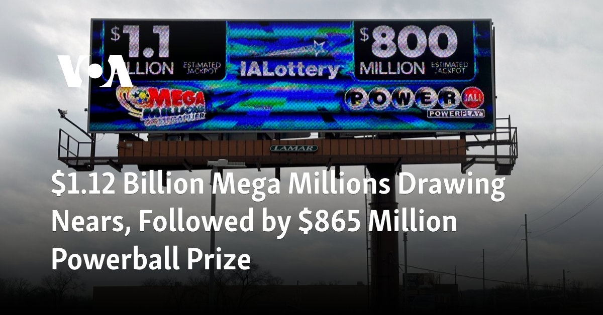 $1.12 Billion Mega Millions Drawing Nears, Followed By $865 Million ...