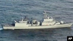 일본 방위성은 지난 20일 한국 해군 구축함 광개토대왕함이 동해상에서 일본 해상초계기의 레이더 겨냥 논란과 관련해 초계기 영상을 28일 공개했다.