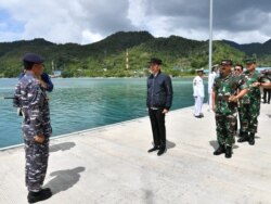 Presiden Joko Widodo bertolak ke Natuna, (8/1), pasca adanya insiden penangkapan ikan secara ilegal oleh nelayan China