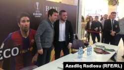 Anderson Luis de Souza (Deku) və Nihat Kahveci Bakıda