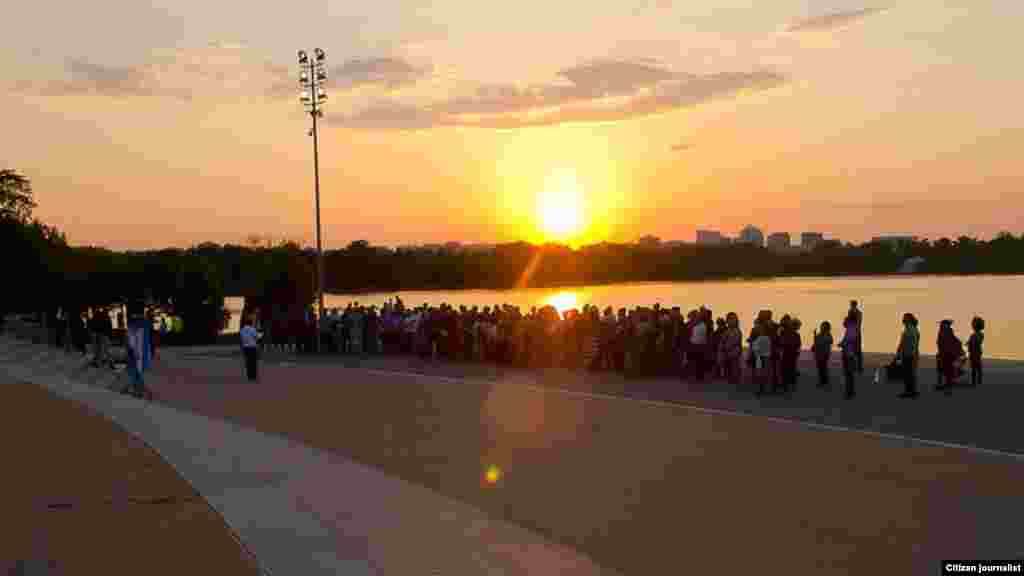 Candlelight Vigil in memory of the Eritrean victims of the Mediterranean Sea