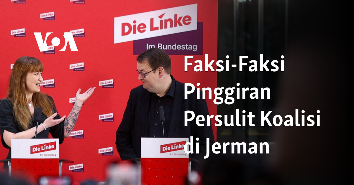 Faksi-Faksi Pinggiran Persulit Koalisi di Jerman