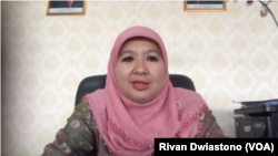 Siti Nadia Tarmizi, Direktur Pencegahan dan Pengendalian Penyakit Menular Langsung (P2PML), Kementerian Kesehatan. (Foto: Rivan Dwiastono/VOA)