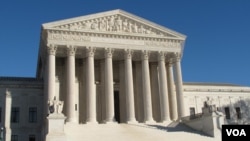 美國最高法院 (資料圖片) 
