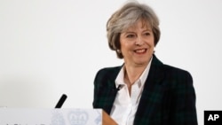 ဗြိတိန်ဝန်ကြီးချုပ် Theresa May