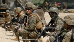 ကန်- တောင်ကိုရီးယား ပူးတွဲ စစ်ရေးလေ့ကျင့်မှု လျှော့ချမည်