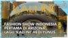 Entertainment Update: Fashion Show Indonesia pertama di Arizona & lagu ‘Kali ini’ oleh Hedi Yunus