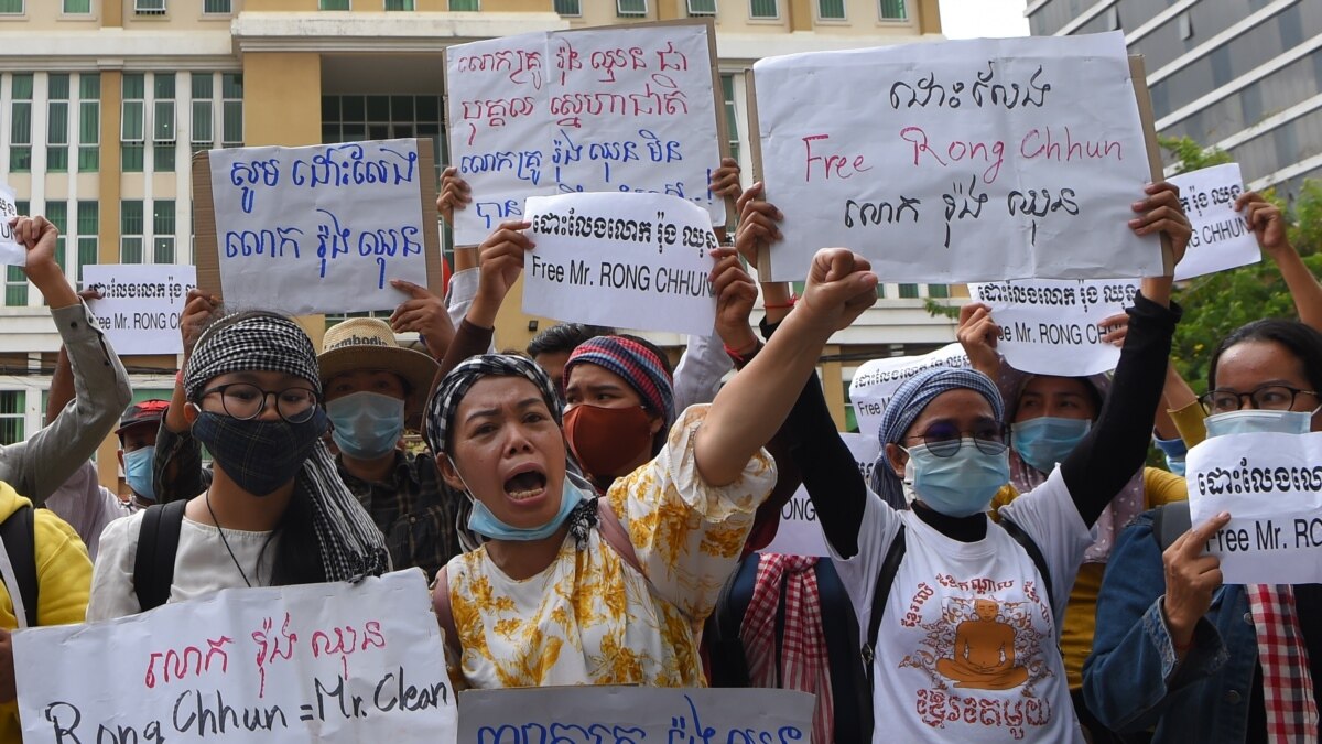 UN Agency Condemns Cambodia's Repression of Human Rights Defenders