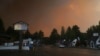 Scenic California mountain town walloped by blizzard is now threatened by wildfire 