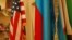 US Azerbaijani flag at USACC