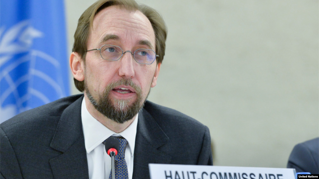 Kepala Dewan HAM PBB Zeid Ra’ad Al Hussein mengecam kebijakan imigrasi AS di perbatasan. 