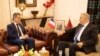 FILE—Morocco's Interior Minister Abdelouafi Laftit (R) receives his counterpart from France Gerald Darmanin in Rabat on April 22, 2024.