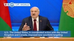 VOA60 Addunyaa - The United States imposes new sanctions on Belarus