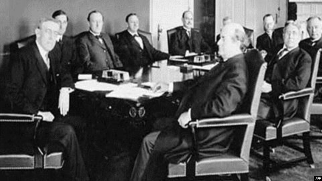 President Wilson Urges Support for Idea of League of Nations