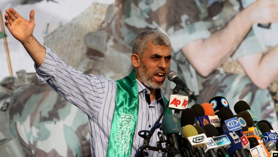 Yehiya Sinwar, seen in this 2011 file photo, is name new Hamas leader in Gaza, Feb. 13, 2017.