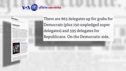 VOA60 Elections - Trump, Clinton Expected to Dominate Super Tuesday Elections