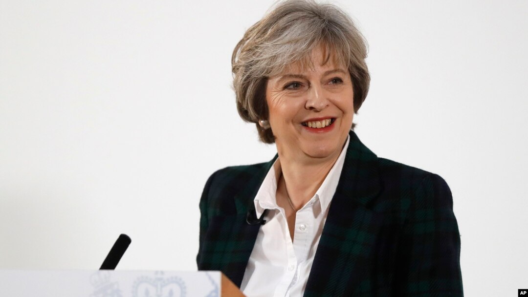 Perdana Menteri Inggris, Theresa May (foto: dok).