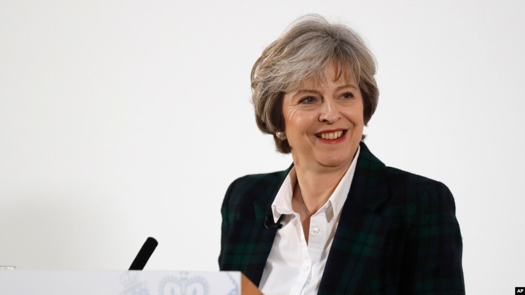Perdana Menteri Inggris, Theresa May (foto: dok).