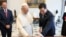 Pope Leo XIV meets U.S. Secretary of State Marco Rubio at the Vatican, May 7, 2026. Vatican Media/Simone Risoluti/Handout via REUTERS ATTENTION EDITORS - THIS IMAGE WAS PROVIDED BY A THIRD PARTY 