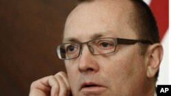 جێفری فێلتمان یاریده‌ده‌ری وه‌زیری ده‌ره‌وه‌ی ئه‌مه‌ریکا بۆ کاروباری ڕۆژهه‌ڵاتی نزیک، (ئه‌رشیفی وێنه‌)