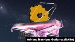 James Webb Space Telescope Artist Conception (NASA GSFC/CIL/Adriana Manrique Gutierrez/CC BY 2.0)