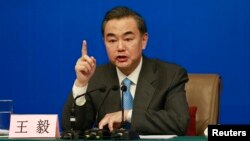 왕이 중국 외교부장 (자료사진)