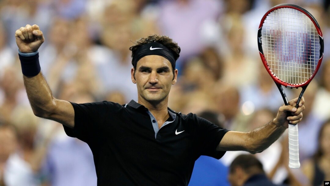 Petenis Swiss Roger Federer dalam sebuah pertandingan. (Foto: Dok)