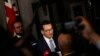 FILE - Polish Prime Minister Mateusz Morawiecki speaks with the media at the end of an EU summit in Brussels, Belgium, Dec. 13, 2019. 