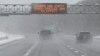 ARCHIVO - La autopista New York Thruway durante una tormenta invernal, el 14 de marzo de 2023, en Albany, Nueva York