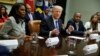 Trump Kicks Off Black History Month with White House 'Listening Session' 