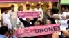 ڈرون حملوں کے خلاف امریکیوں کا مظاہرہ