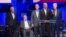 Petorica bivših američkih predsednika na sinoćnjem koncertu u Teksasu