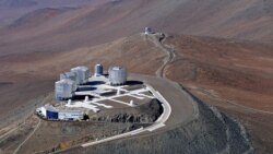 This aerial view shows the European Southern Observatory's Very Large Telescope and other structures at Cerro Paranal, a mountain in the Atacama Desert of northern Chile. (Photo Credit: J.L. Dauvergne & G. Hüdepohl (atacamaphoto.com)/ESO)