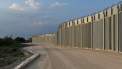 نمای حصار مرزی بین یونان و ترکیه، در الکساندروپولیس
