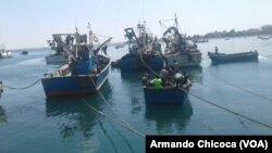 Port de pêche de Namibe, Angola